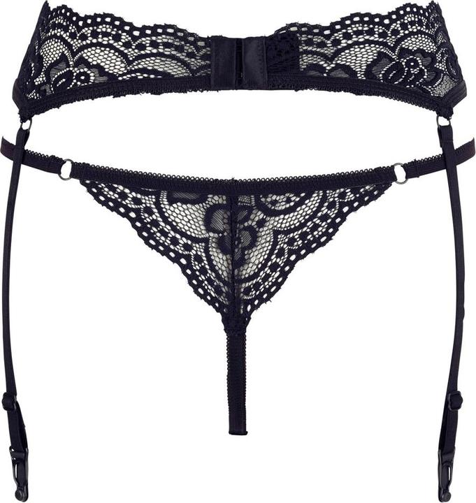 Produktbild Cottelli Collection String und Strapsgürtel Set (M)