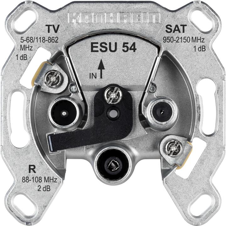 Actual product image Kathrein ESU 54 single junction box (1 dB, Plug socket)