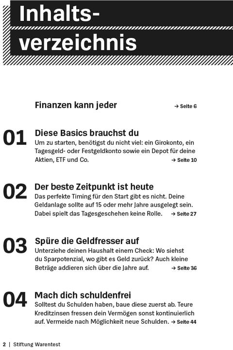 Nutritional values and ingredients 21 Dinge über deine Finanzen, die du wissen solltest (German, Matthias Kowalski, 2025)
