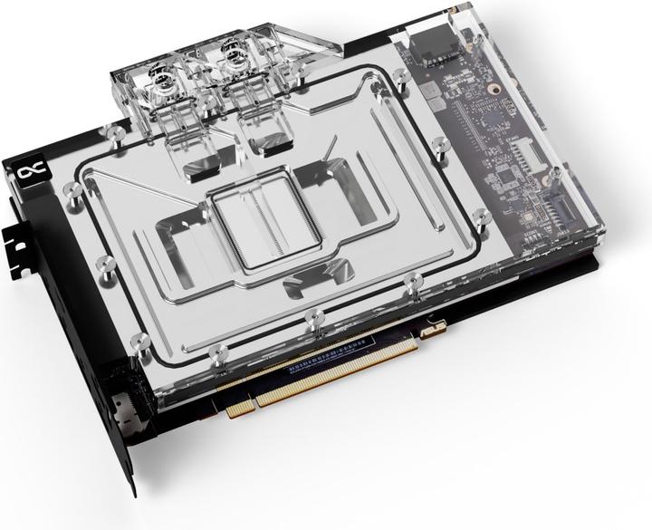 Image du produit Alphacool Bloc de glace Aurora Geforce RTX 4090 Strix + TUF avec plaque arrière