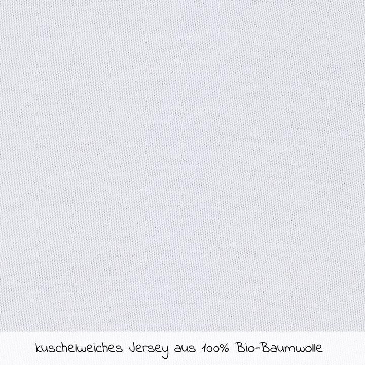 Produktbild Alvi Spannbettlaken Spannbetttuch 2er Pack aus Bio-Baumwolle für (70 x 140 cm)