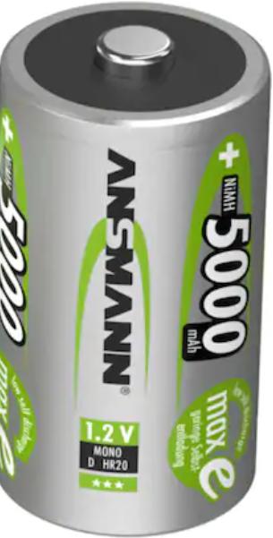 Immagine prodotto Ansmann MaxE (1 pz., D, 5000 mAh)