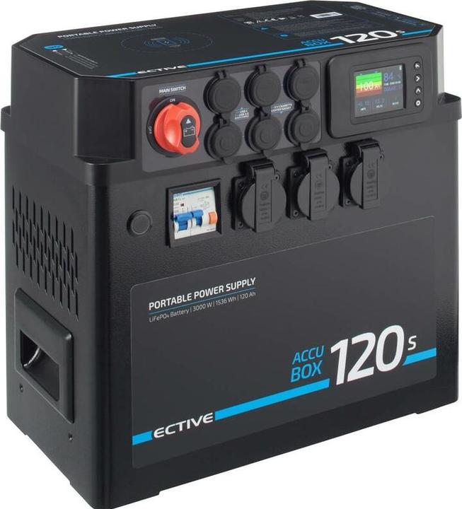 Actual product image Ective AccuBox 120S Powerstation (1536 Wh, 27.10 kg)