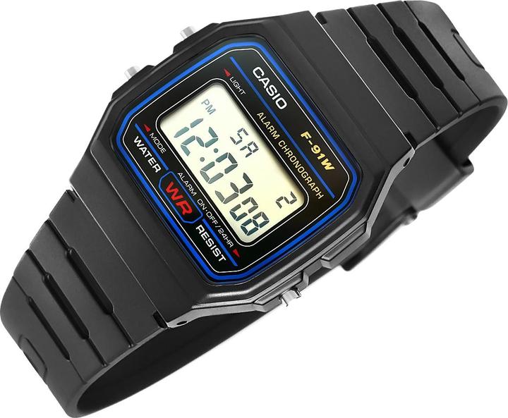 Produktbild Casio F-91w-1yer (Digitaluhr, 33.20 mm)