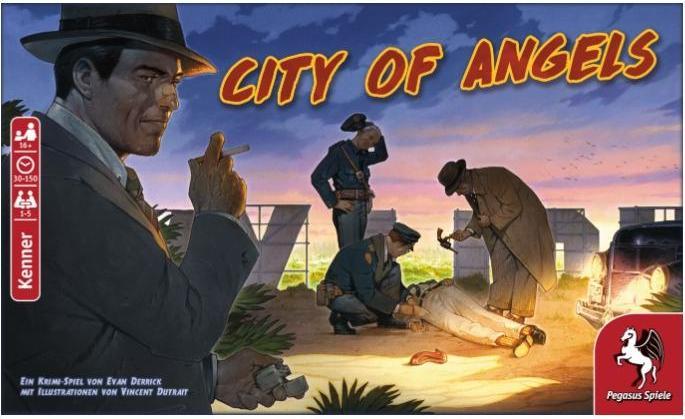 Actual product image Pegasus 57460G - City of Angels, Board game, 1-5 players, ages 16+ (DE edition) (German)