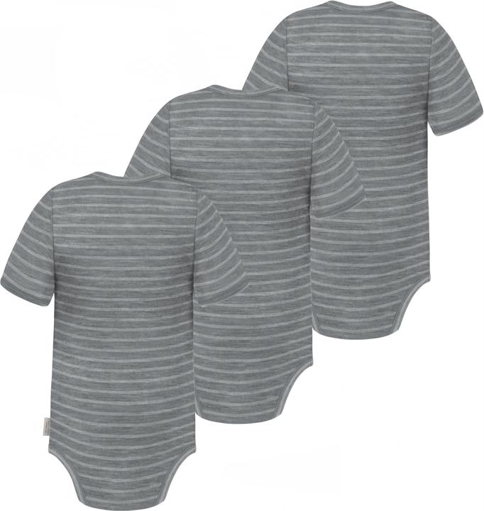 Immagine prodotto Normani Set di 3 body baby in merino a maniche corte "Tauranga" - 9287 (56)