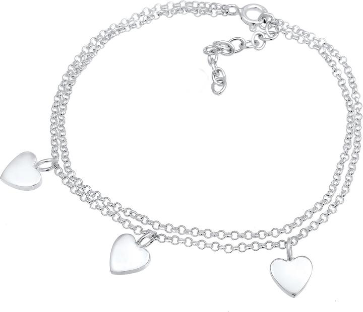 Produktbild Elli Layer Look Herz Symbol (16 cm, 925 Silber)
