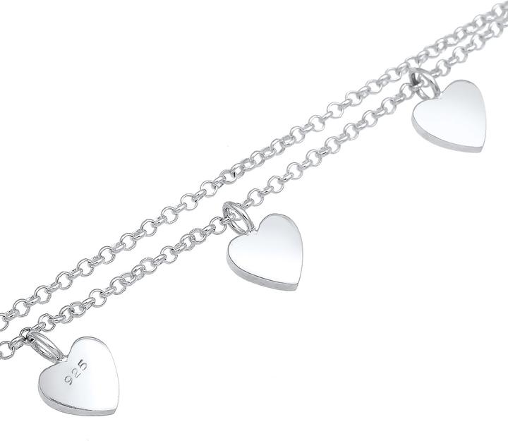 Produktbild Elli Layer Look Herz Symbol (16 cm, 925 Silber)