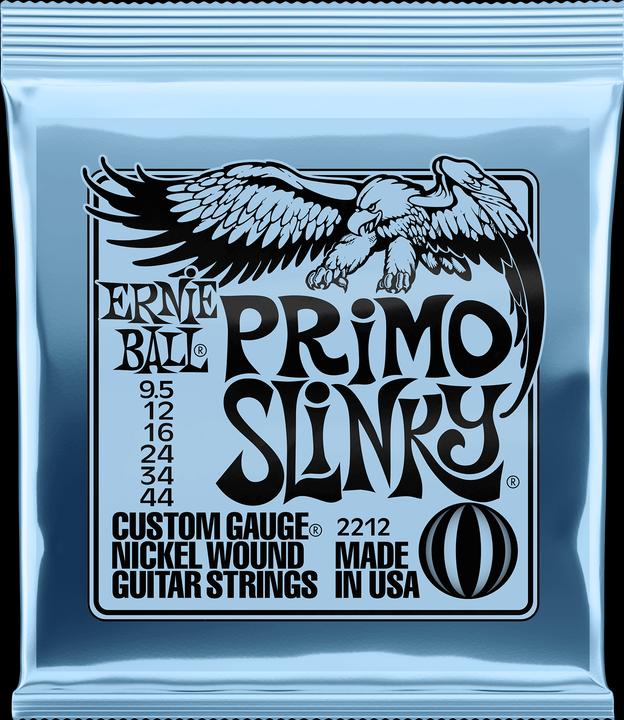 Ernie Ball Primo Slinky (6 x, Electric guitar, 0.04")
