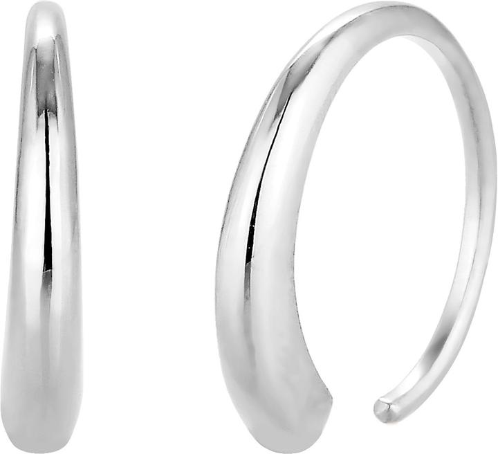 Image du produit Elli Creolen Geo Basic Offen (Argent 925)