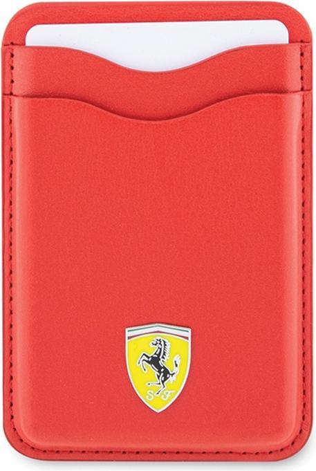 Image du produit Ferrari Portefeuille Card Slot FEWCMRSIR czerwony/red MagSafe Leather 2023 Collection