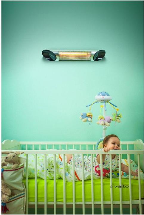 Actual product image Veito Infrared Heater Blade Mini