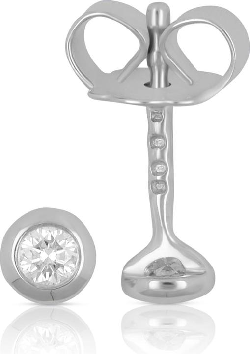 Muau Ohrstecker (Weissgold 750)