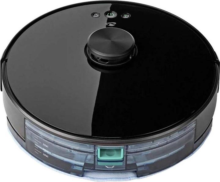 Image du produit Nedis WIFIVCL001CBK- Robotický Vysavač | Laserová navigace | Wi-Fi | Kapacita Sběrné Nádrže : 0.6 l (Robot d'aspiration et de nettoyage)