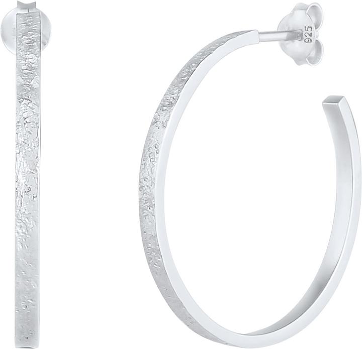 Produktbild Elli Creolen Basic Gehämmert (925 Silber)
