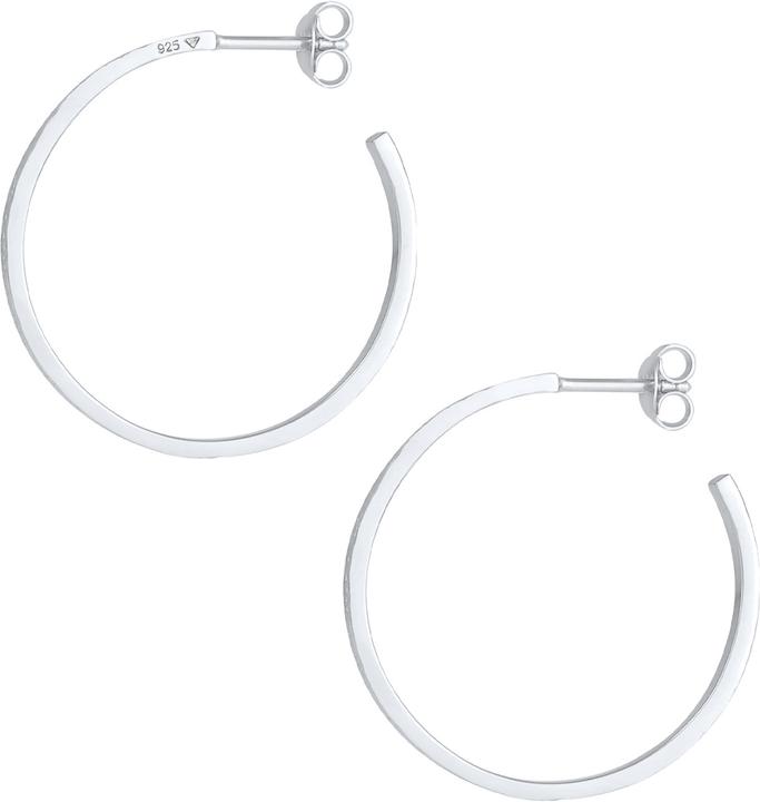 Produktbild Elli Creolen Basic Gehämmert (925 Silber)