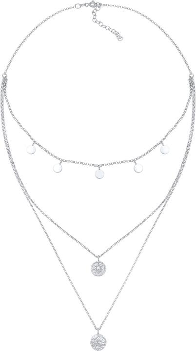 Actual product image Elli Choker Layer Kreis (925 Silver, 36 cm)