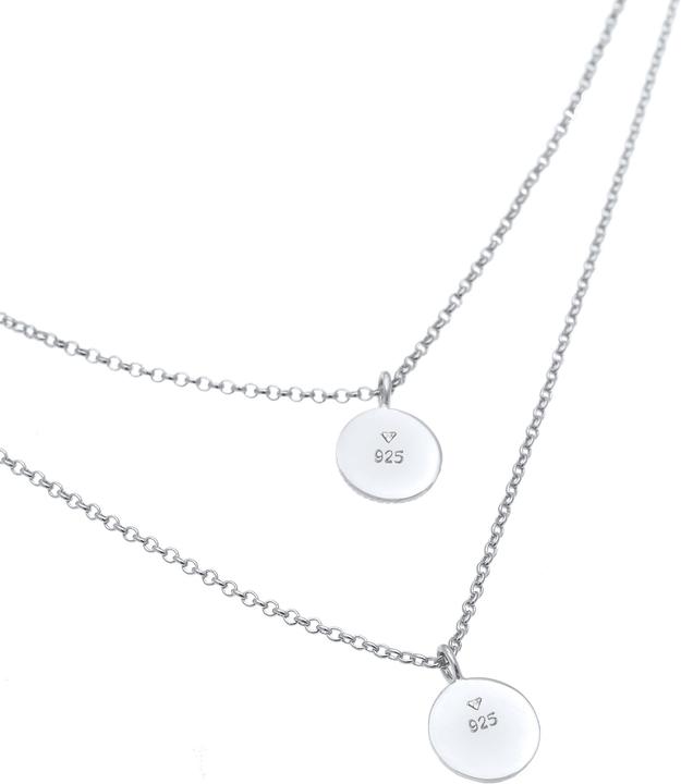 Actual product image Elli Choker Layer Kreis (925 Silver, 36 cm)