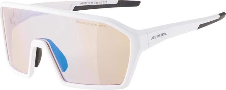 ALPINA SPORTS Ram Q-Lite V (Weiss, Blue Mirror)