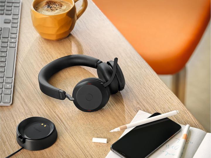 Actual product image Jabra Evolve2 75 MS Stereo (Wireless, USB-C)