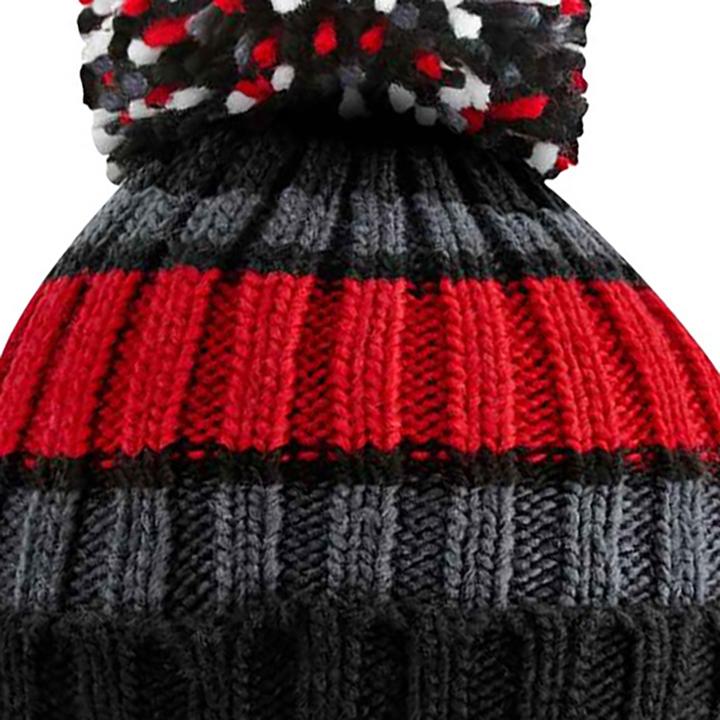 Actual product image Beechfield Hygge Striped Cap (One size)