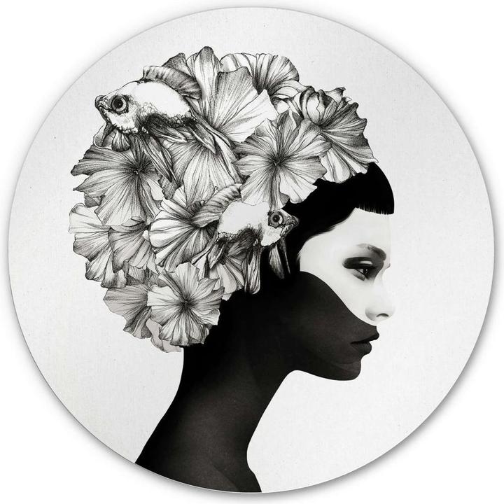 Immagine prodotto Trenddeko Irlanda - Marianna - Fiori d'ibisco (Ø 45 cm)