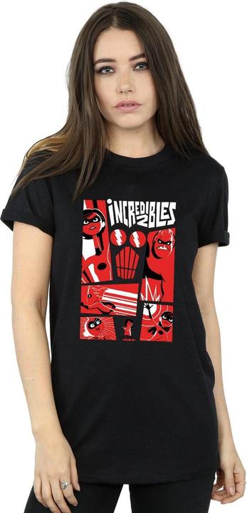 Immagine prodotto Disney The Incredibles Collage Maglietta Ampia Donna (M)