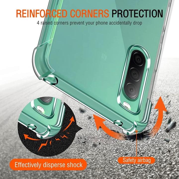 Image du produit Screenguard Sony Xperia 10 IV Housse Crystal Soft Airbag Bumper (Sony Xperia 10 IV)