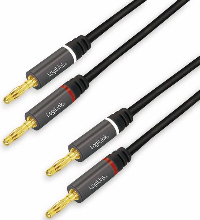 LogiLink CA Speaker cable (5 m, 2 mm²)