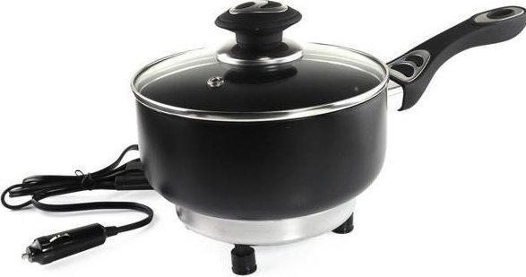 Immagine prodotto Amio Bollitore Pentola elettrica con coperchio per auto 18cm x 8cm 150w 12v
