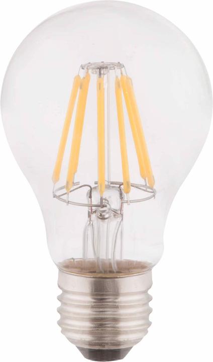 Globo LED bulb silver metallic 1xE27 LED (E27, 7 W, 10 x, E)