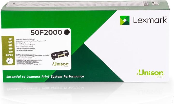 Produktbild Lexmark 50f2000 (BK)