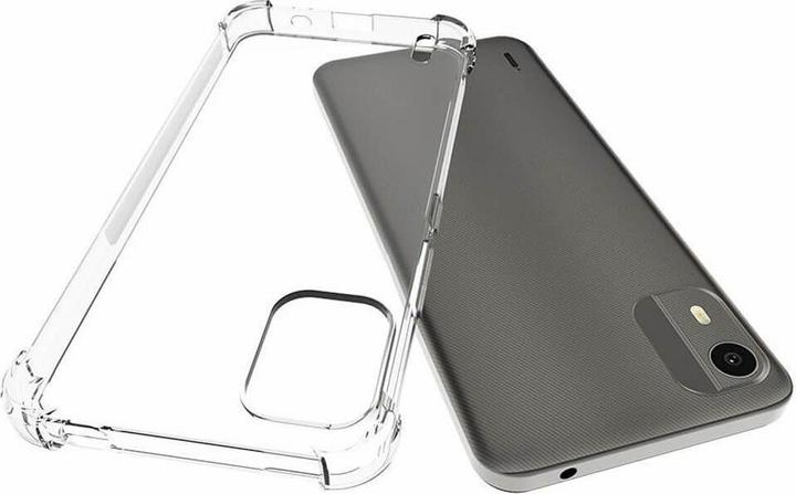 Actual product image Cover-Discount Nokia C12 - Silicone Case Cover transparent (Nokia C12)