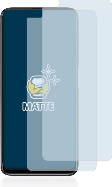 Actual product image BROTECT Anti-glare screen protector matt (2 Piece, Realme 6 Pro)