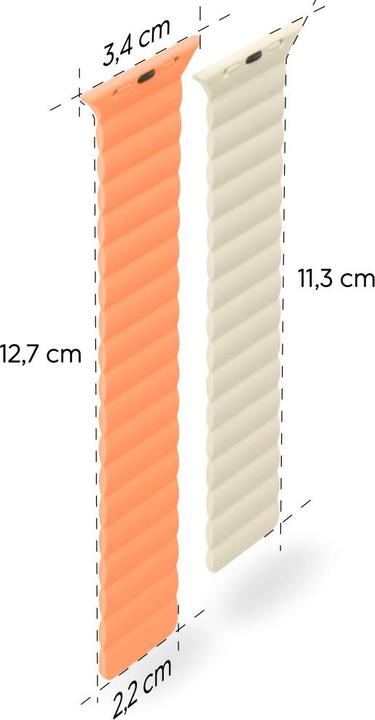Immagine prodotto Hama Sensazione fantastica (45 mm, 44 mm, 42 mm, Silicone)