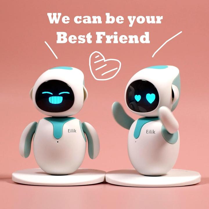 Actual product image Energize Lab Desktop companion robot Eilik