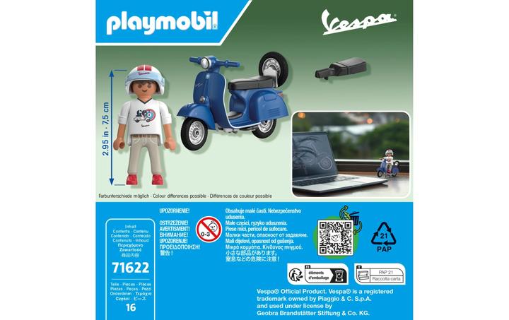 Produktbild Playmobil Vespa 150 Sprint Veloce (71622, Playmobil City Life)