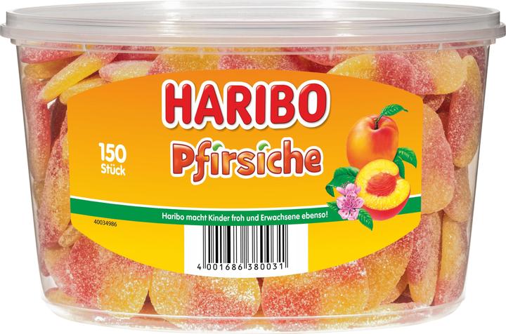 Immagine prodotto Haribo Pesche (150 pz., 1350 g)