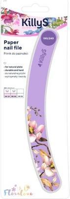 KillyS Floralove Paper Nail File Banana Purple 180/240