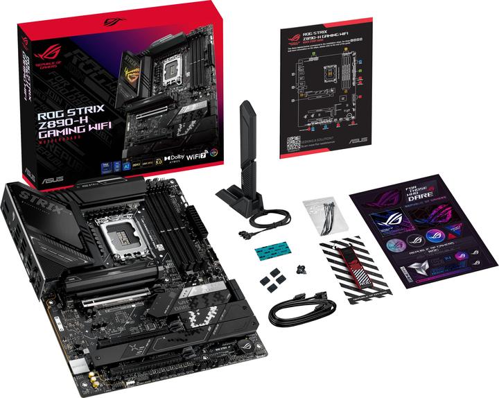 Produktbild ASUS ROG STRIX Z890-H GAMING WIFI (LGA 1851, Intel Z890, ATX)