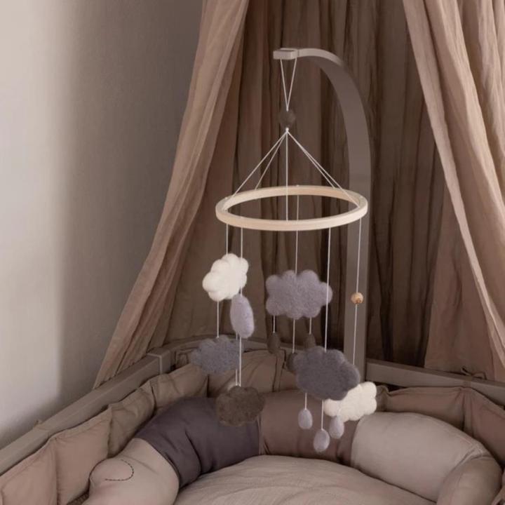 Image du produit Sebra Support d'appareil mobile en bois, jetty beige