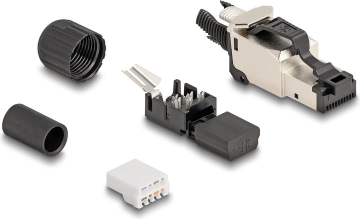 Actual product image Delock RJ45 plug field-wireable Cat.5e PROFINET (Network cable plug)