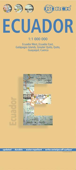 Produktbild Ecuador 1 : 1 000 000 1000000