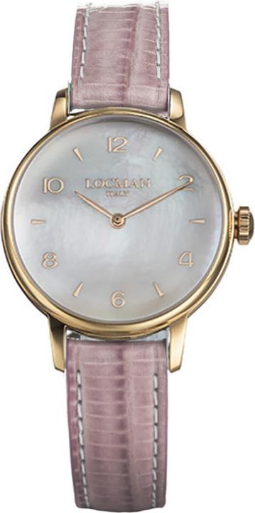 Locman Italy Damenuhr 1960 Lady roségold PVD Ref. 0253 (Analoguhr, 32 mm)