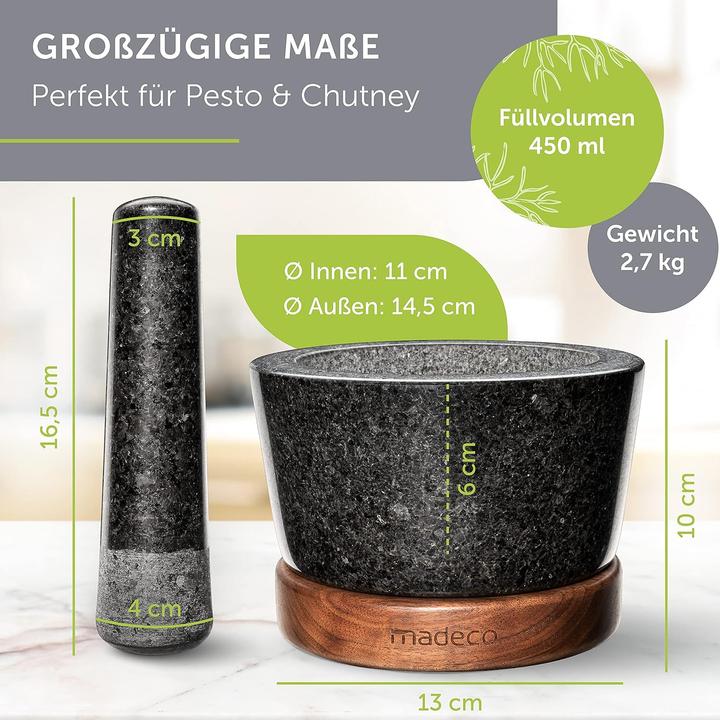 Immagine prodotto Madeco Mortaio con pestello