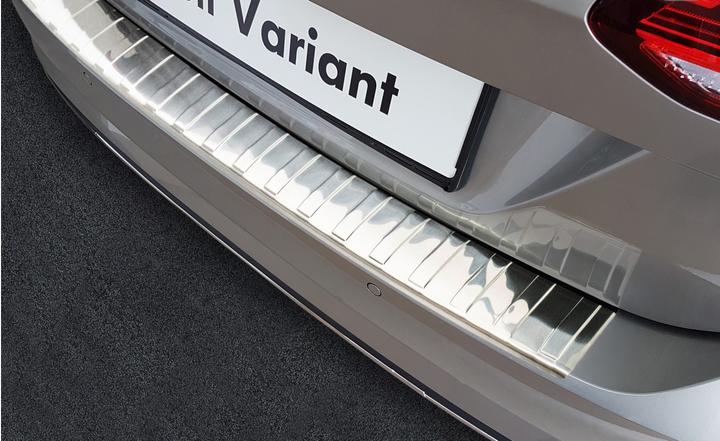 Image du produit Avisa Protection du seuil de chargement en acier inoxydable pour VW Golf 7 Variant de 2017 à 2020 (Arrière)