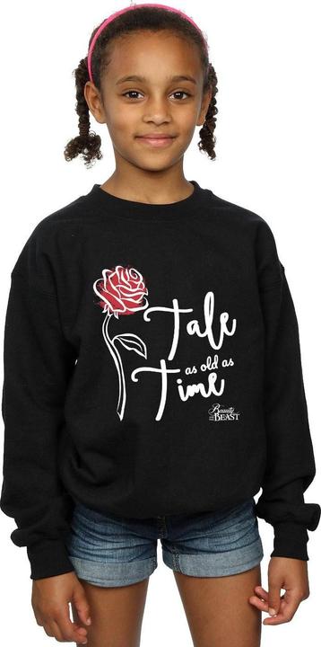 Produktbild Disney Tale As Old As Time Rose Sweatshirt Mädchen (140, 146)