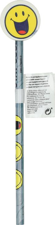 Produktbild Undercover Bleistift Smiley mit Radiergummiaufsatz, pro Stück