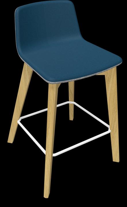 Blue, White, Light Grey Melange, Ash natural light grey stained