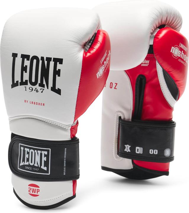 Immagine prodotto Leone Guantoni da boxe Il Tecnico N3 GN113 Rosso (14 OZ)